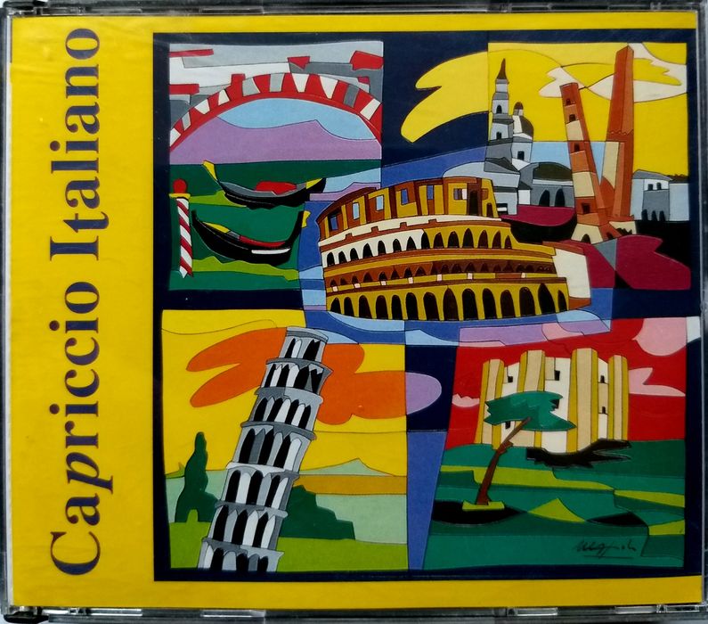 Carpaccio Italiano 1998r 2CD Puccini Verdi Rossini Paganini Pergolesi