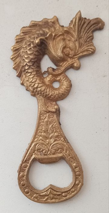 Винтажная открывашка Золотая рыбка.