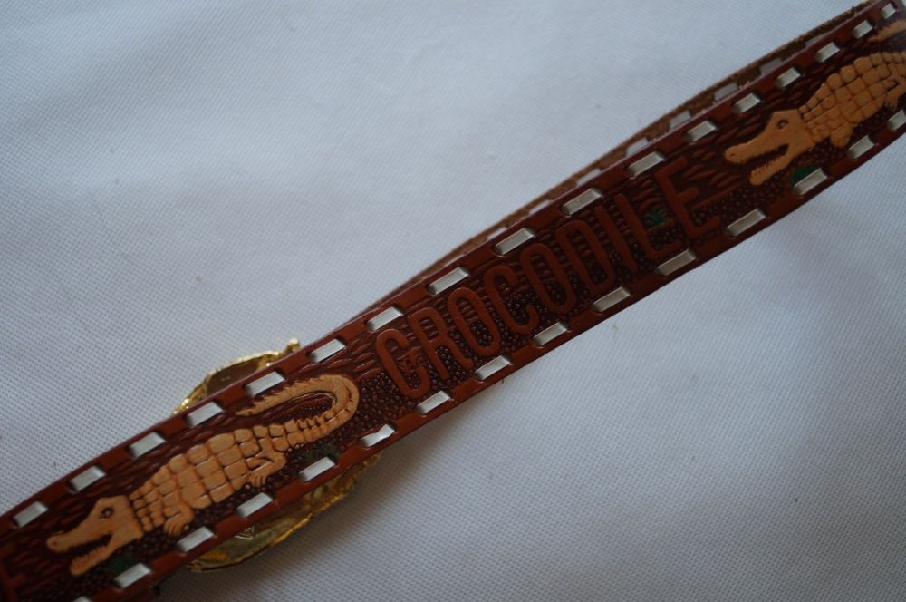Pasek Rebel Rider Crocodile USA orginal