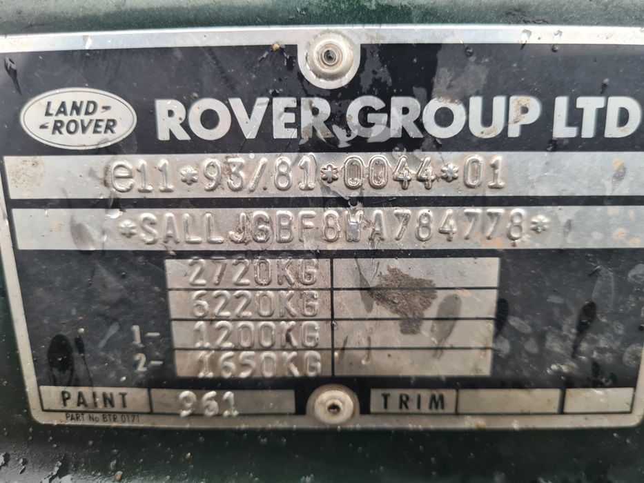 Land Rover Discovery 300 de 1998 Peças Usadas banco Tablier estribos