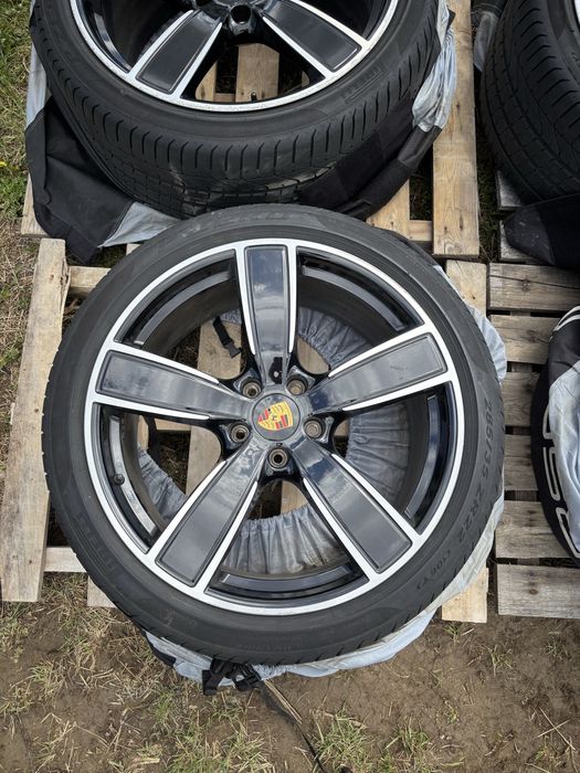 Koła 22" Porsche Cayenne 9Y0 Sport Classic ORYGINAŁ 285/35 315/30 Pirelli