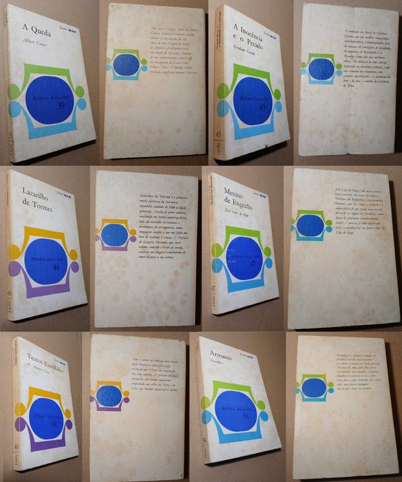 Colecção « Livros RTP – Biblioteca Básica Verbo » - 43 volumes avulsos