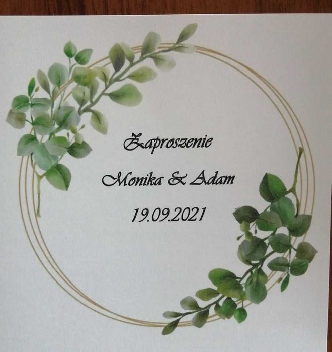 Zaproszenia na ślub