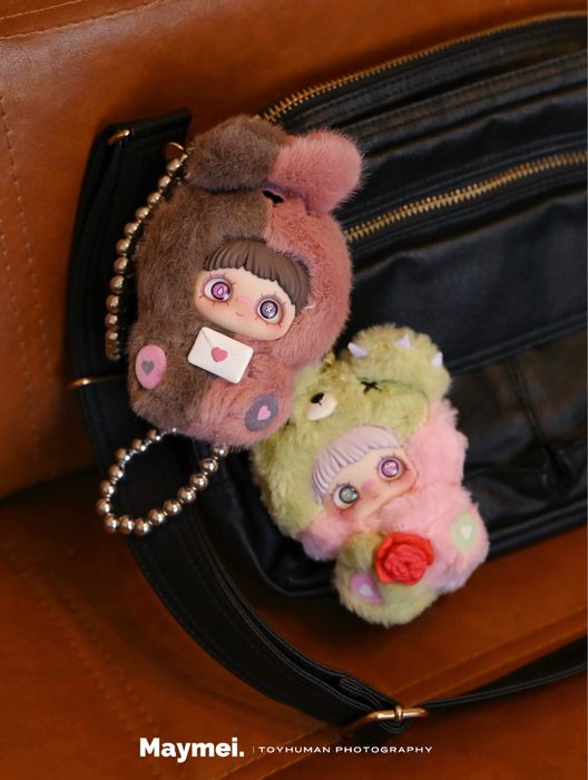 Оригинал MayMei: Плюшевый брелок "May I Love You" (Мини-подвеска)