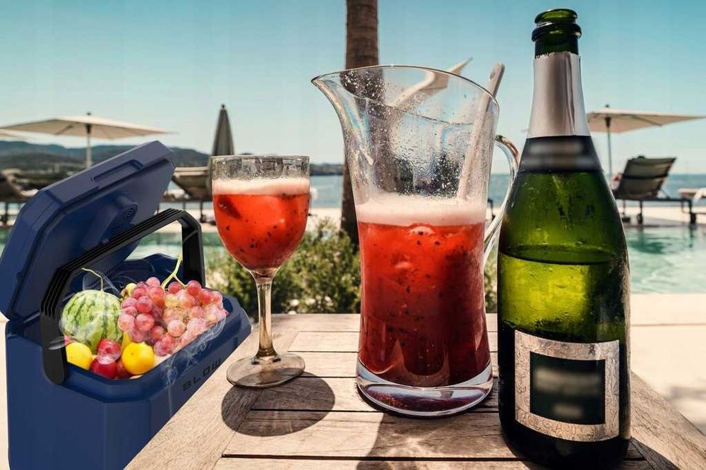 LODÓWKA Turystyczna samochodowa przenośna chłodzenie grzanie 12V/230