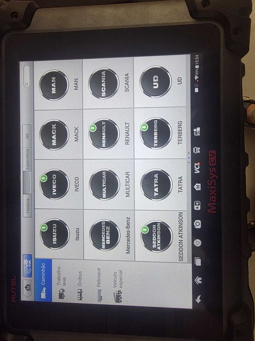 Autel MaxiSYS 908 CV - Diagnóstico para pesados