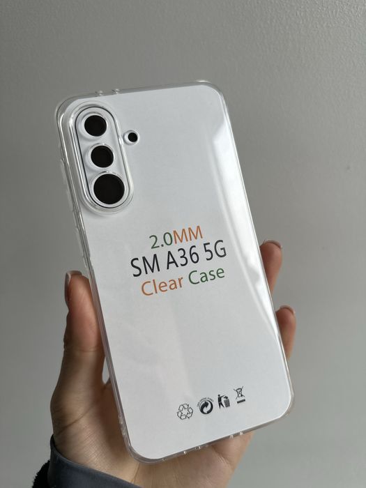 Etui przeźroczyste 2mm do SAMSUNG A36 5G
