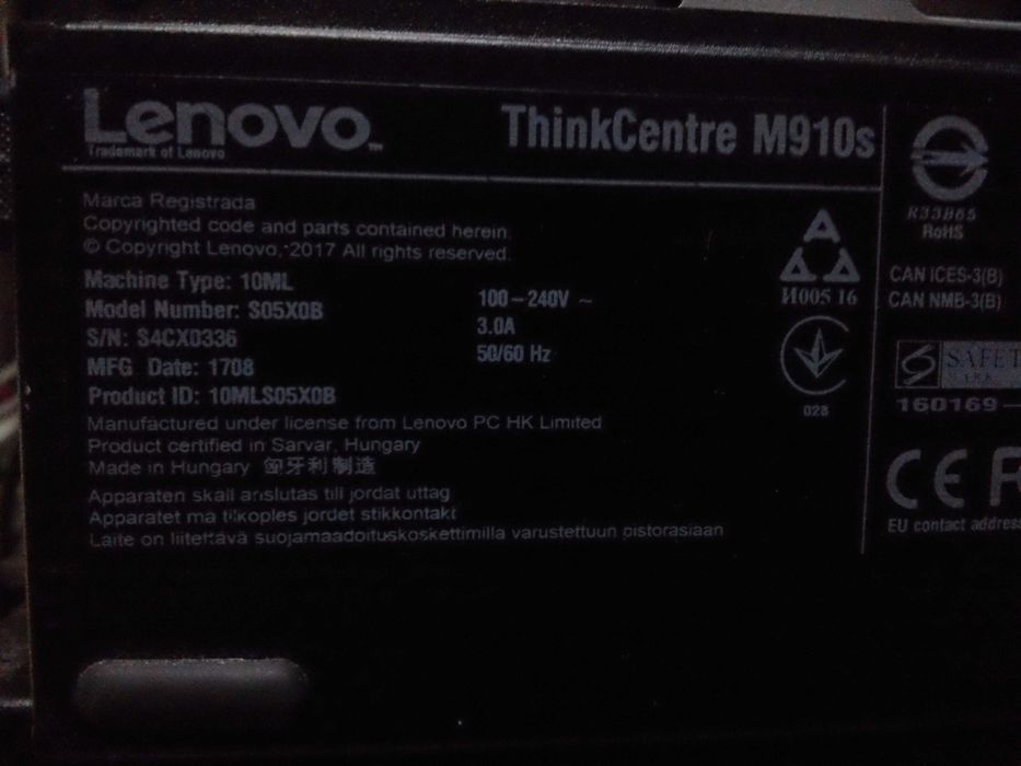 lenovo thinkcentre m710q tiny - Персональні комп'ютери - OLX.ua