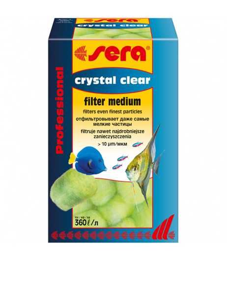 SERA Crystal clear Professional 12 szt/OPAK Wydajne medium mechaniczne