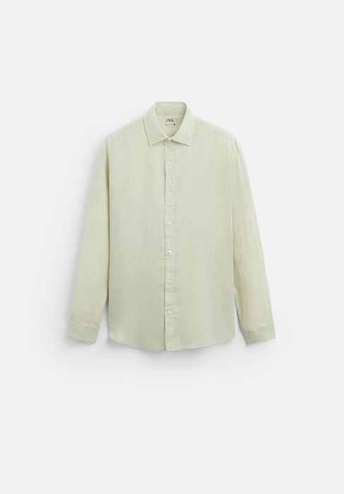 Сорочка зі 100 % льону ZARA