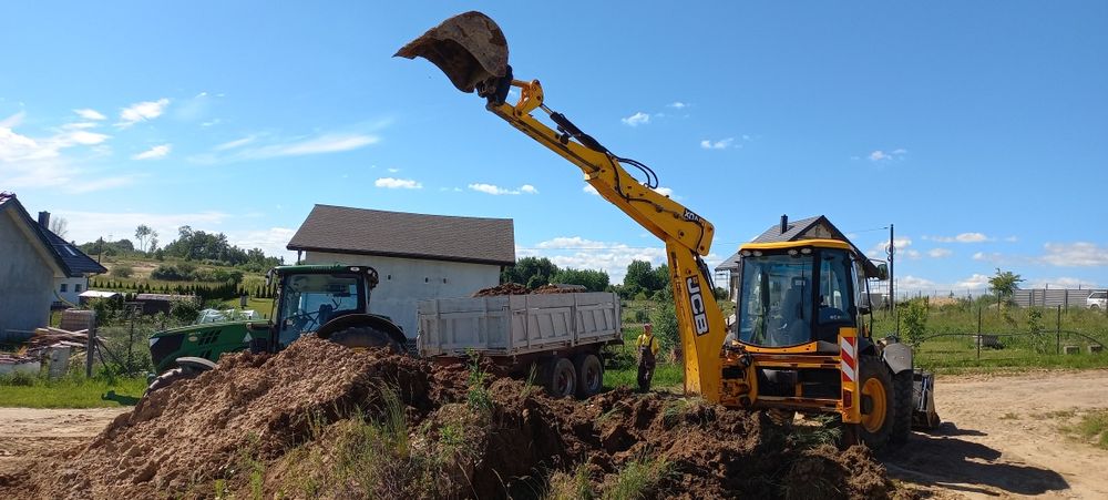 Koparko ładowarka, koparka jcb