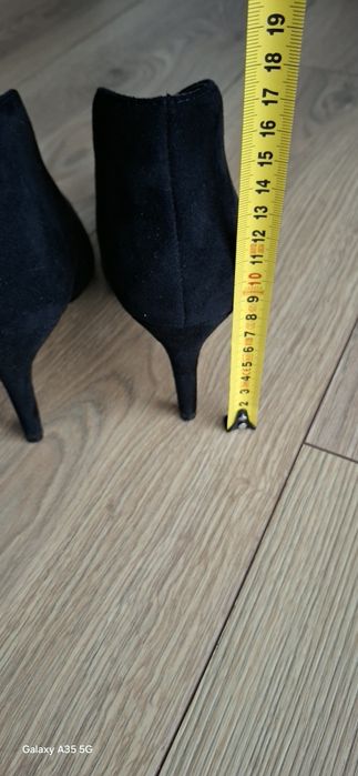 Botki damskie czarne