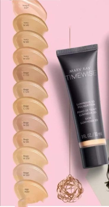 Matujący Podkład IntelliMatch 3D TimeWise BEIGE C120