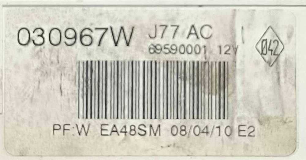 Comando Chauffage / Sofagem RENAULT CLIO III (BR0/1, CR0/1) ano 2005