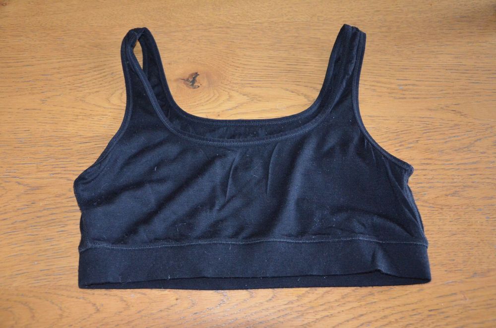 stanik top 100% merino wool r M