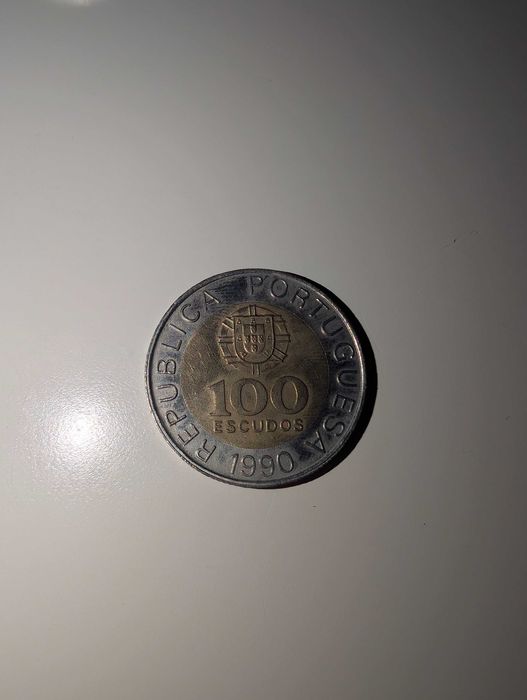 Moeda 100 Escudos - 1990
