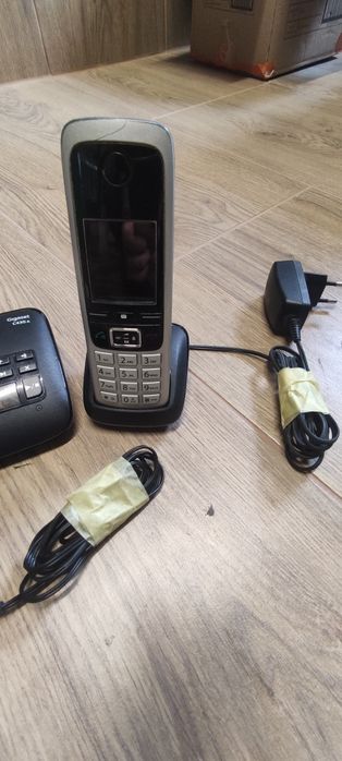 Zestaw telefonów stacjonarnych gigaset c430a stacje ładowarki