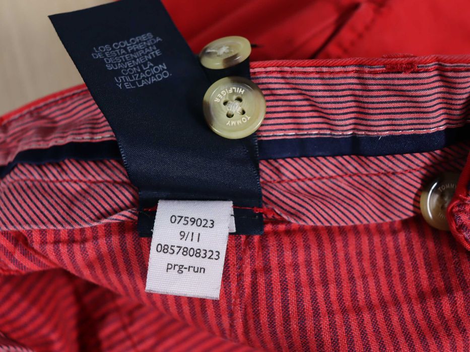 Tommy Hilfiger mercer chino straight fit spodnie męskie chinosy W33