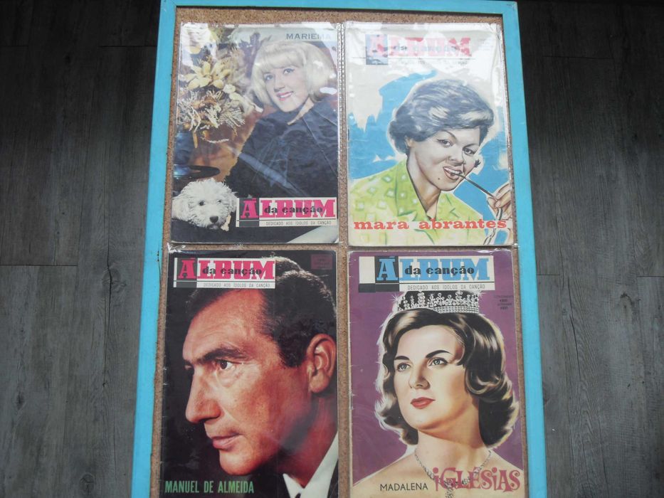 ÁLBUM DA CANÇÃO revistas de música anos 60