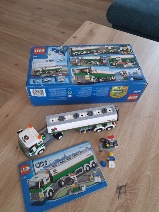 LEGO 3180 City - Cysterna Octan tir ciężarówka