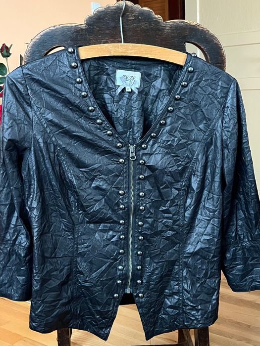 Kurtka damska czarna