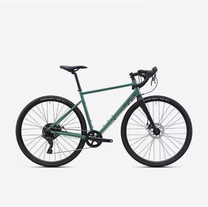 Bicicleta de Gravel Microshift Acolyte 1x8v, com acessórios