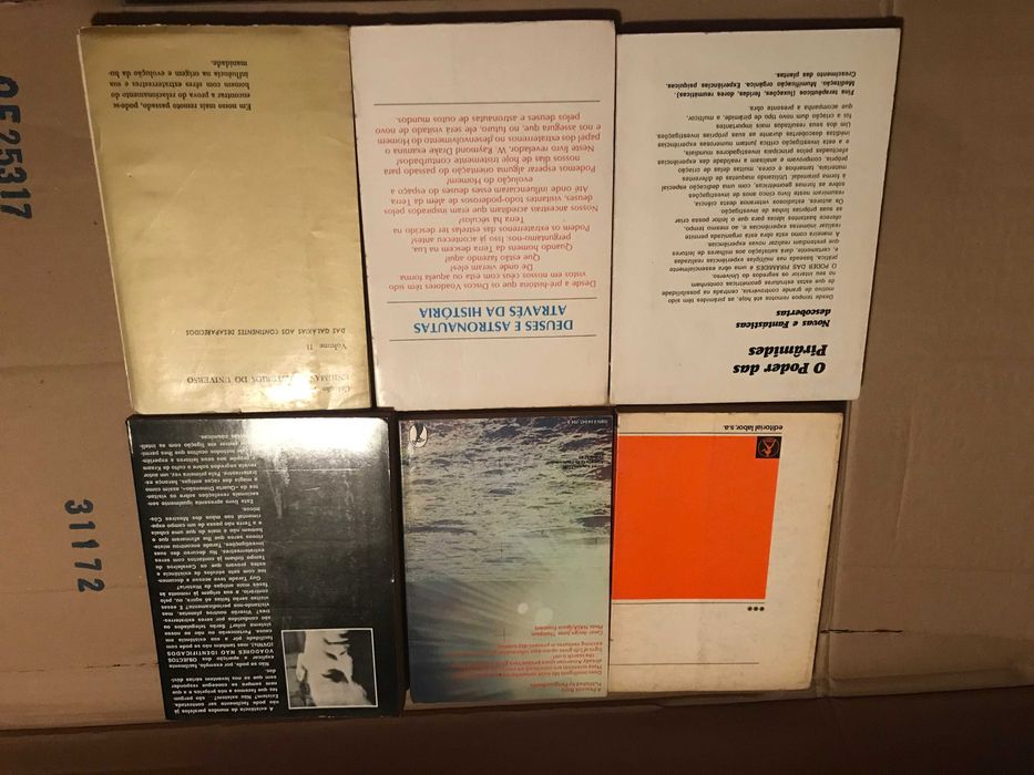 8 Livros - Temática ovnis e outros temas semelhantes