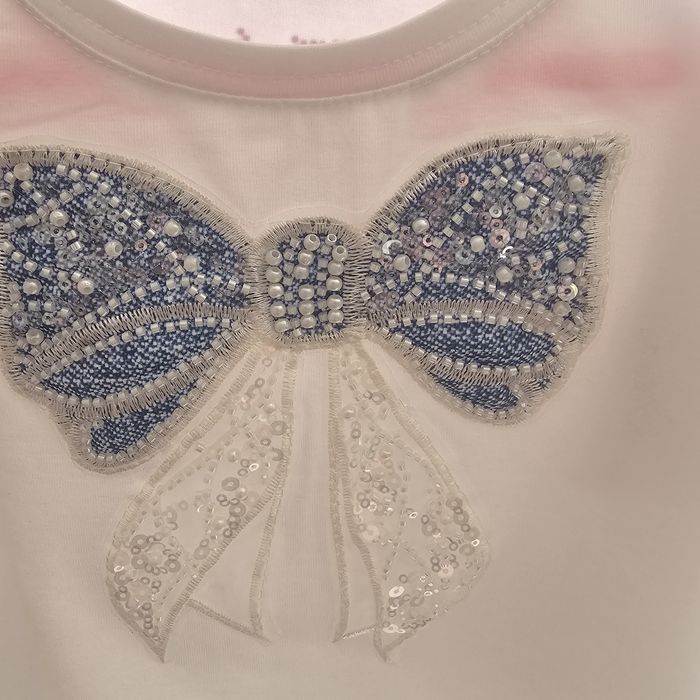 Sprzedam zestaw  Mała Mi spódniczka I bluzka 110/116