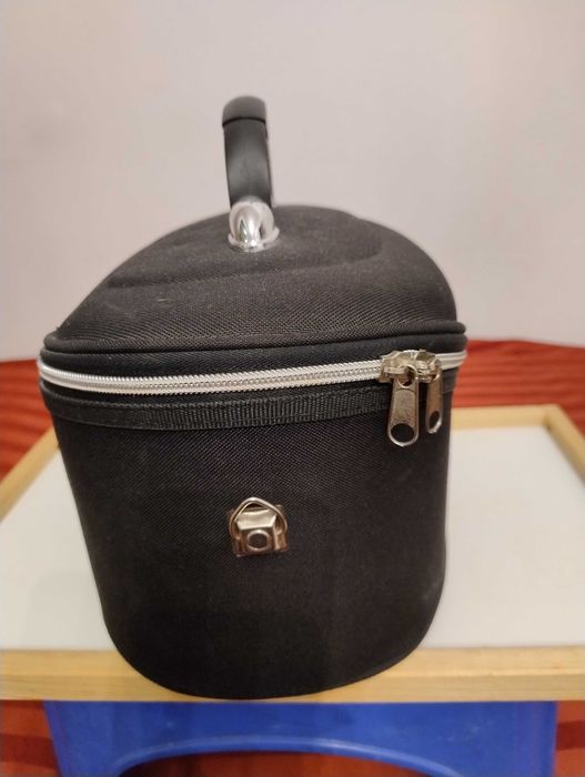 SUPER CENA Duży kuferek kosmetyczny Inter-Vion z lusterkiem 35x23x21