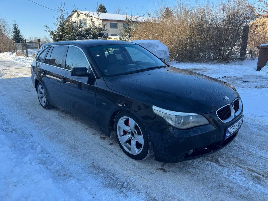 BMW e60/e61 3.0 diesel m57 218km, manual