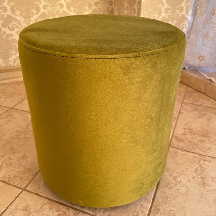 М'який, высокий круглий пуф