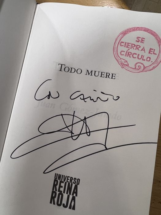 Livro Todo Muere - Juan Gómez-Jurado (Novo)