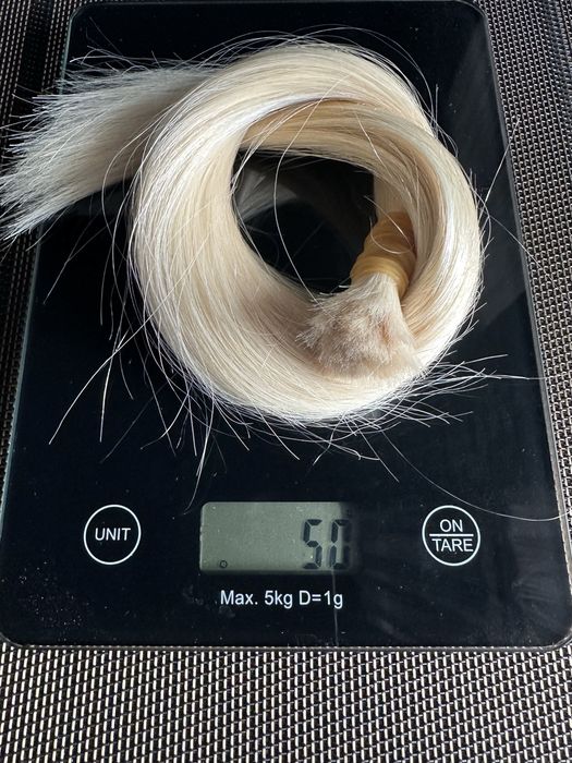 Натуралтные волосы блонд