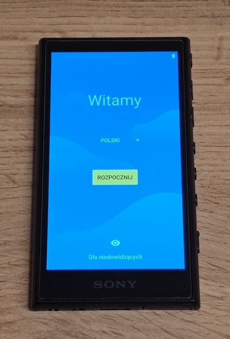 Sony NW-A105 odtwarzacz mp3 bluetooth