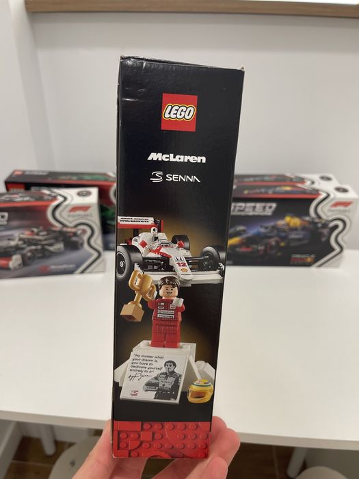 Lego 10330, McLaren MP4/4 & Ayrton Senna, 693 деталі. Айртон  Сенна