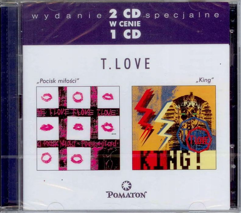 Pocisk Miłości / King, CD. Pomaton EMI. Nowy Produkt