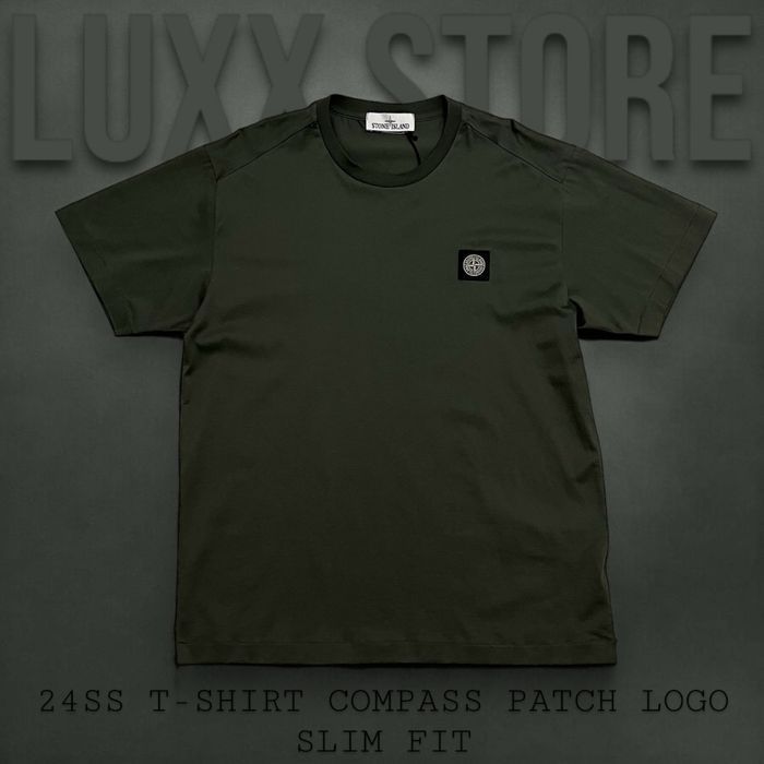 Футболка Stone Island Compass Patch 1:1 (stoneisland, стон стонайленд)