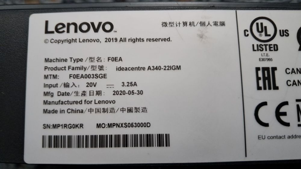 Komputer Lenovo 3 in 1
