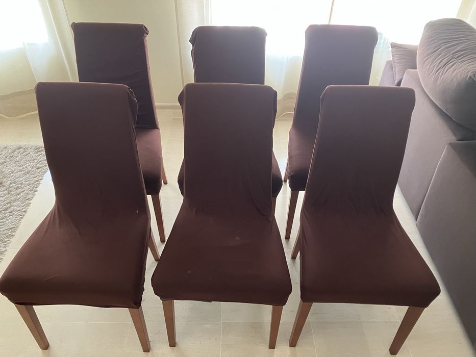 Conjunto 6 cadeiras BARATAS para desocupar negociavel!