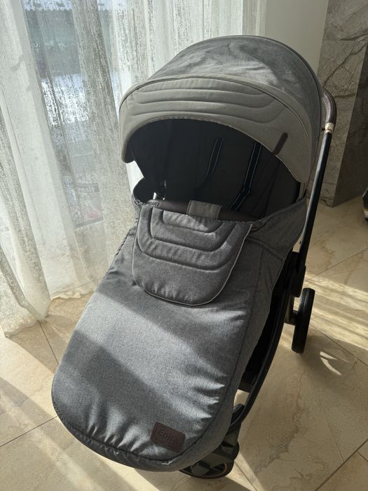 Візочок Carello Epica 3 в 1 Grey + зимовий конверт
