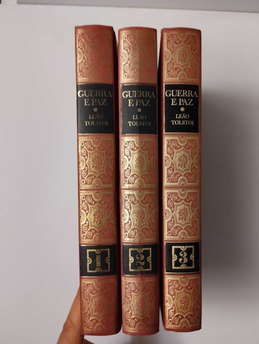Gerra e Paz - 3 volumes - Leão Tolstoi