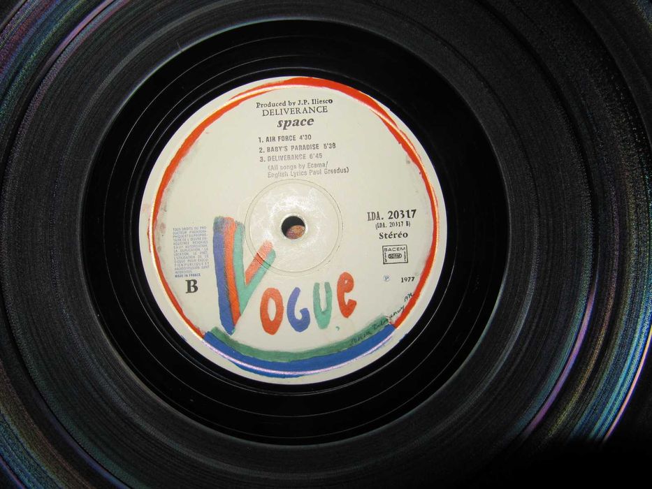 SPACE -Deliverance- 1977 *NM (Оригінал) made in France *1 Пресс