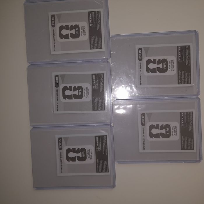Cromos de varios mundiais