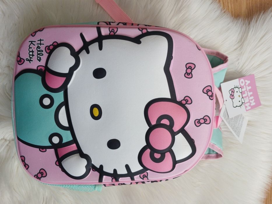 Plecak plecaczek hello kitty do szkoły do przedszkola na wycieczki