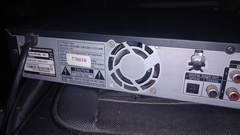 Leitor-Gravador DVD Samsung com HDD DVD-HR734