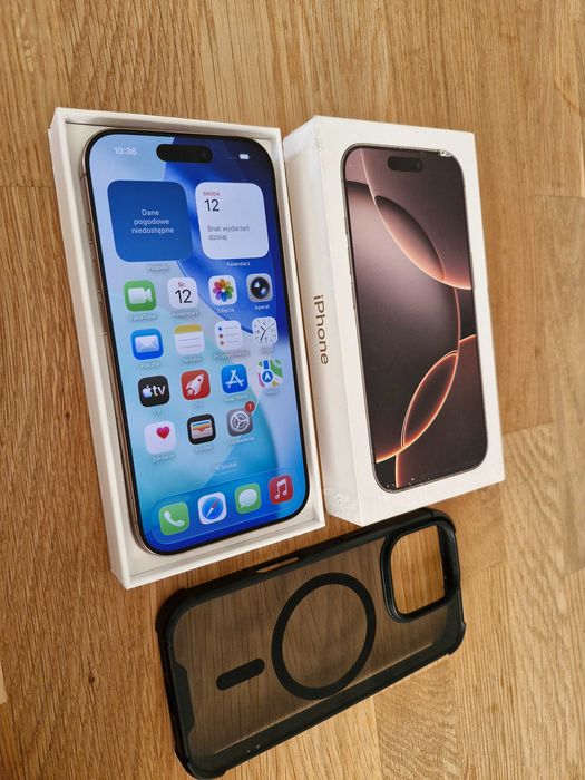 Apple iPhone 16 Pro / 128 GB / JAK NOWY / Bateria 100% / Gwarancja