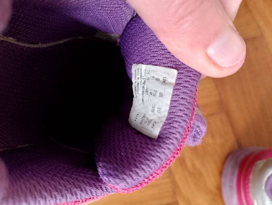 Clarks różowe buty roz 25,5