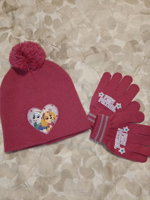 Шапка рукавички щенячий патруль