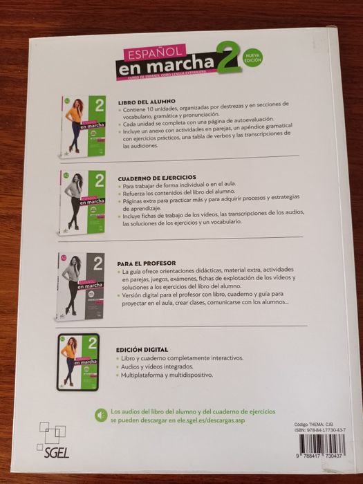 Caderno de atividades Espanhol de 10 ano