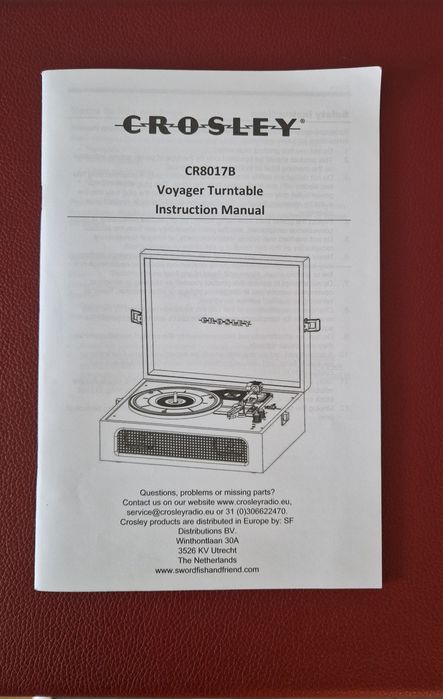 Gramofon Crosley Voyager
